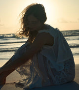 ALLURA SKIRT -- SALT