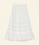 ALLURA SKIRT -- SALT